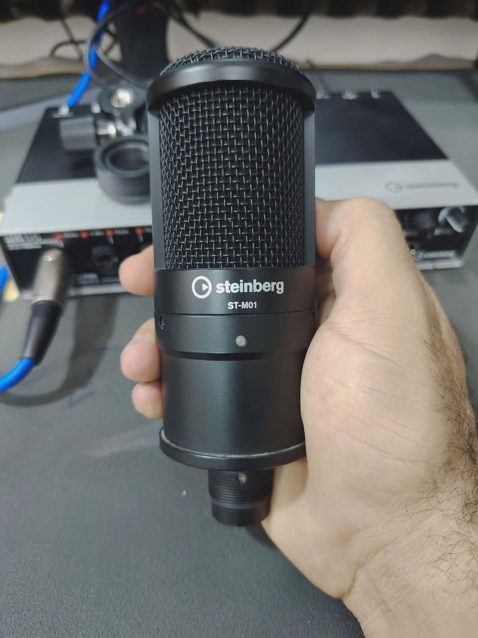 مايك steinberg m01 مع كارت صوت steinberg UR44
مستخدم شرط الفحص


**إذا كنت صاحب هذا الإعلان وتريد حذفه لأي سبب، رجاءا أرسل رسالة إلى الدعم الفني**