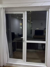 باب بلكون بلاستيك • سليمانية • ١٨٠×٢٠٥ سم