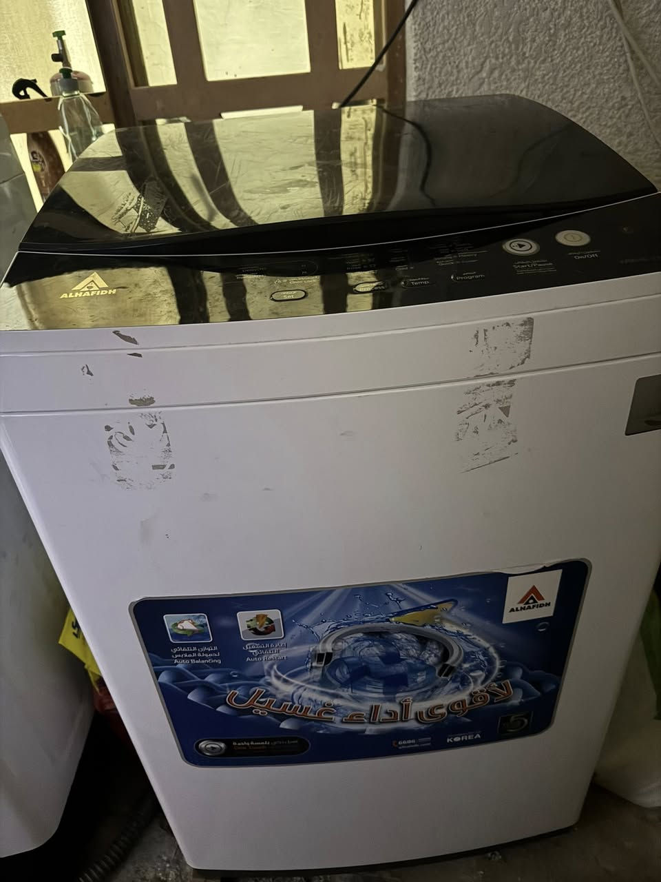 للبيع غسالة ALHAFIDH
غسالة بحالة زينة وتشتغل تمام، قوية بالغسيل وسعتها حلوة للبيت.
نظيفة وما بيها مشاكل، سبب البيع التبديل.


**إذا كنت صاحب هذا الإعلان وتريد حذفه لأي سبب، رجاءا أرسل رسالة إلى الدعم الفني**
