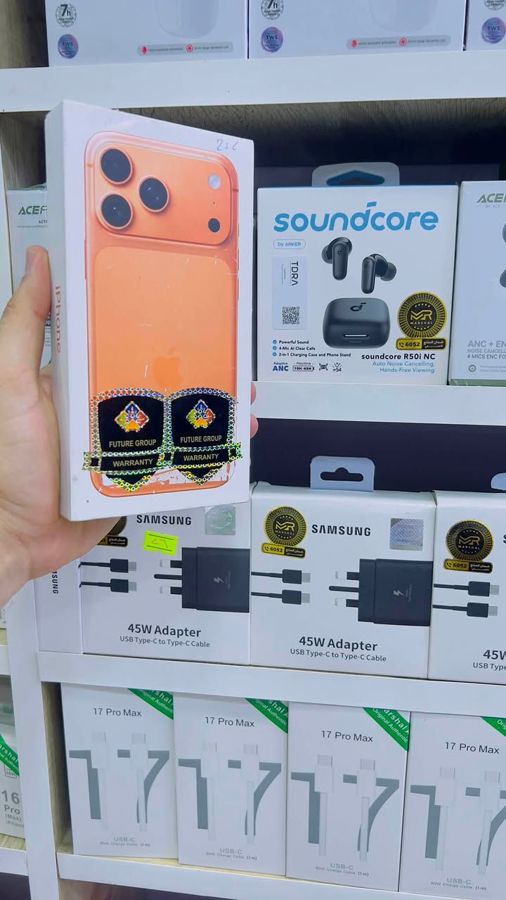 المتوفر اليوم : 
📱ايفون 17 بروماكس جديد كارتون 
📱ايفون 17 بروماكس مستخدم 🔋100
📱اس 26 جديد
📱اس 25 نظافة 💯
📱اس 24 نظافة 💯
📱13 بروماكس شرق اوسط
📱13 بروماكس امريكي
📱13 عادي 
📱14 بروماكس وكالة متنوع البطاريات 
📱16 بروماكس شرق اوسط متنوع البطاريات
📱ايباد اونر 
📱ايباد تاب G جديد 
📱 ايباد اونر بكل فئاته 
📱ايباد ريمي بكل فئاته 
📍العنوان : الرفاعي / شارع الحسينية 
☎️الهاتف : ***********
