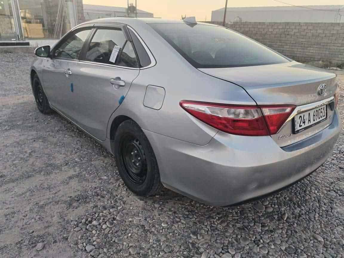 كامري موديل 2015 البيع او مراوس  السعر 120 ورقه بيه مجال رقم دهوك انكليزي بيه ثلث قطع كير محرك شرط تبريد ايعوزو كرت بس الاستفسار أكثر اتصل على رقم ***********

