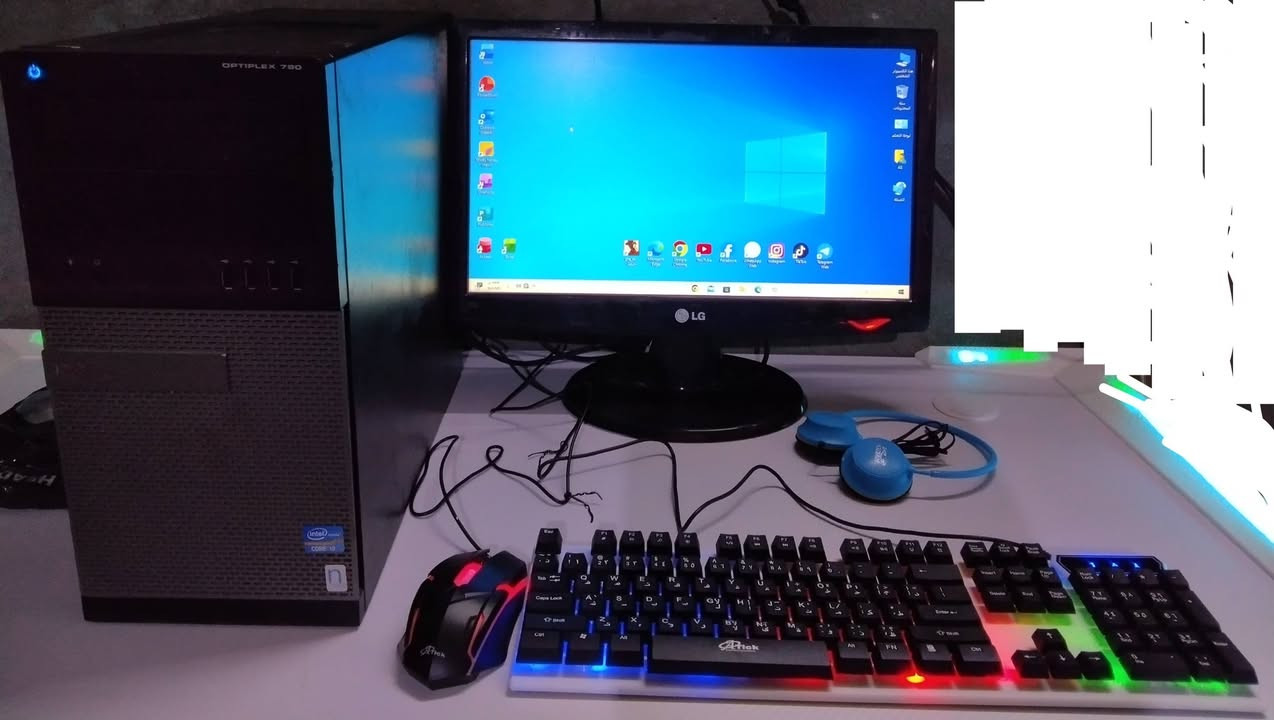 🔥 حاسبة Dell كاملة جاهزة للاستخدام
✅ المعالج:Core i3 الجيل الثاني
✅ الرام: 6GB
✅ التخزين: 320GB. hhd
✅ تشغل: برامج تواصل الاجتماعي+ برامج أوفيس + نت+الالعاب الخفيفه 
🖥️ شاشة  19 LGإنج
🖥️ كيس DELL opTlpLEX780   
⌨️ كيبورد + ماوس أصلي ضوئي
📌 الجهاز نظيف ومجرب 100%  
📍 المكان: (نجف الاشرف)
🚕 توصيل لجميع محافظات العراق
💰 السعر: 70


**إذا كنت صاحب هذا الإعلان وتريد حذفه لأي سبب، رجاءا أرسل رسالة إلى الدعم الفني**