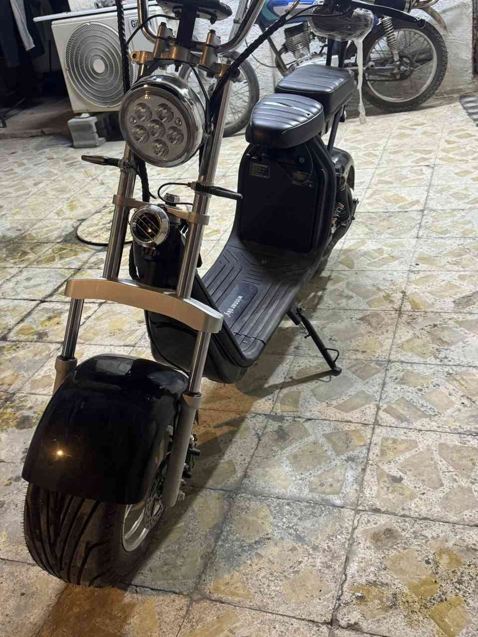 السلام عليكم دراجه شحن هارلي جديده بل الجيس لايت اشاير ديجي  كلشي شغال مكفوله من كلشي سعرهه 750 وبيهه مجال بسيط الرقم ***********
