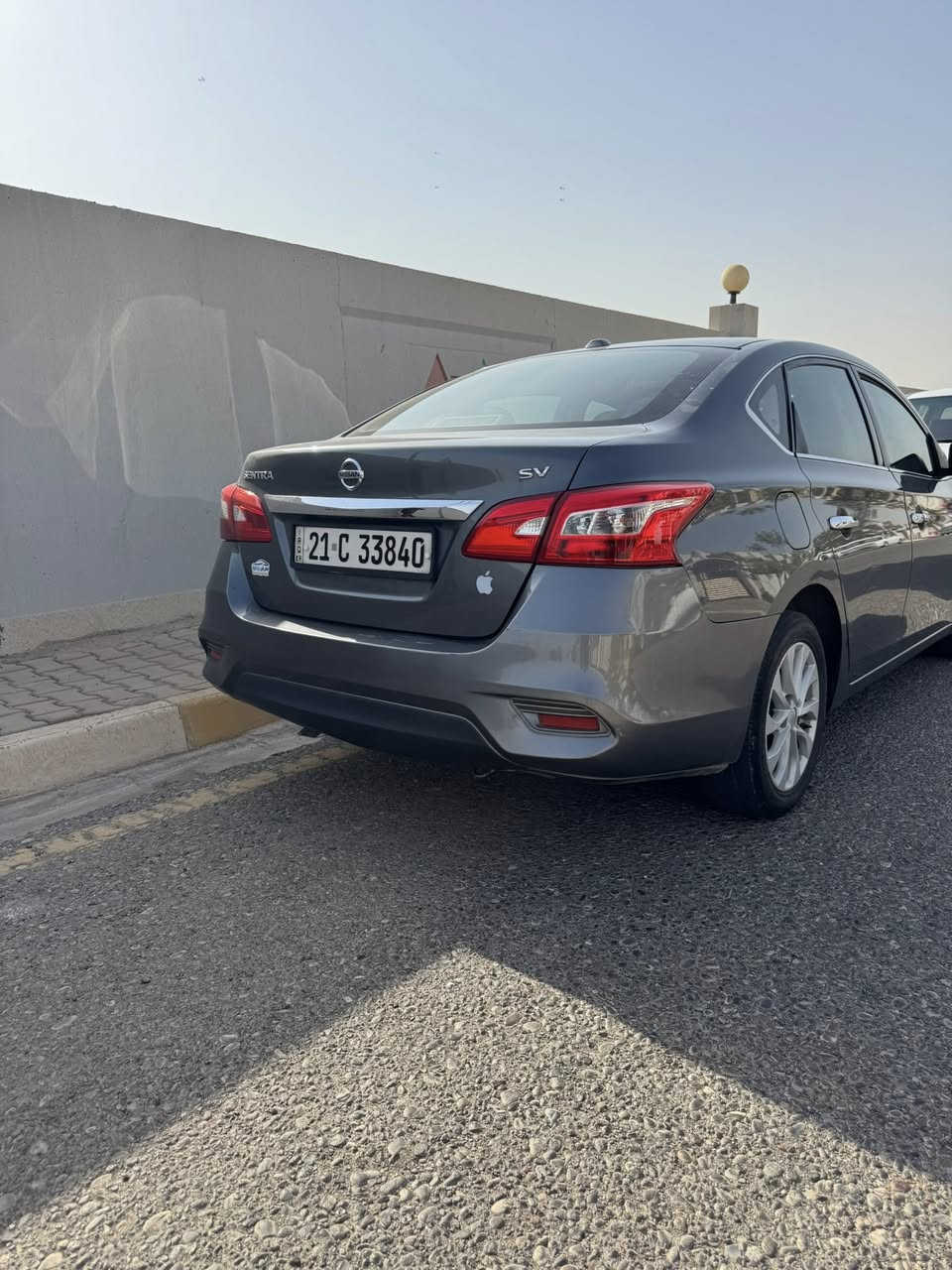 سنترا 2019 sv بصمه بدون ظرر فقط دعاميه خلفي بدون صبغ رقم سليمانيه جديد بطاقة بانزين موجوده سياره جاهزه بدون نقص العنوان كركوك *********** السعر 132$
