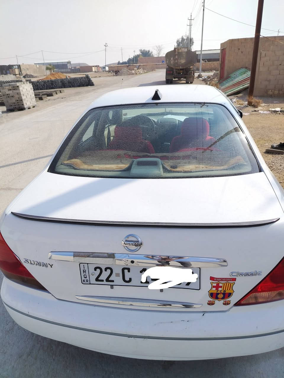 سعرها ( 78 ) سعر سني الفينات
محرك ١٦٠٠ ابيض كير اوتماتيك
ماشيه ٢٦٠ الف كيلو
سياره بيها ٣ قطع اماميه مبدله ضربتها موضحه بالصور 
محرك كير مكفول والك حق الفحص صدر شلع مبدله بلكات نوزلات مجاول مامخلي عليها عايزه ابد 
مكان السياره الانبار قضاء حديثه الشراي خاص مفتوح


**إذا كنت صاحب هذا الإعلان وتريد حذفه لأي سبب، رجاءا أرسل رسالة إلى الدعم الفني**