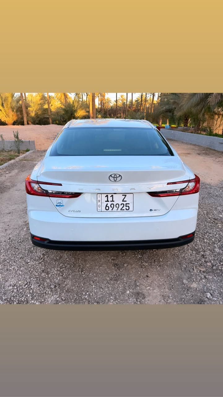 كامري موديل 2025  ماشيه 19 الف كفاله عامه بيهئ طخه بدعاميه بصيطه منزل صوره  الطخه بلمنشور السياره جديده كلش  اخت الزيرو مواصفات معروفه  رقم بغداد بسمي مكاني كربلاء رقمي ***********
