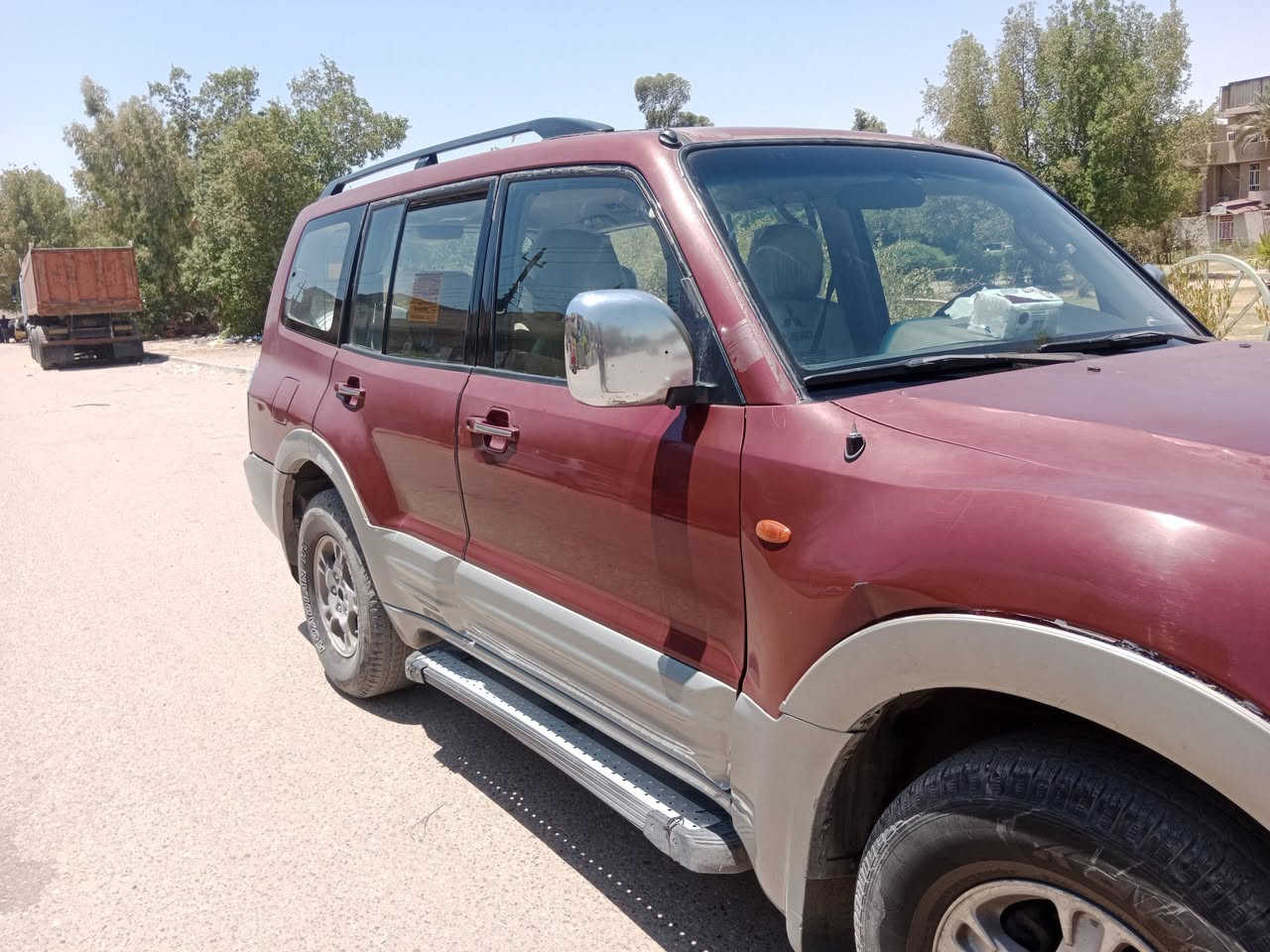 السلام عليكم
باجيرو ميتسوبيشي موديل 2001
6 سلندر 3500 رقم بغداد ب أسمي تحويل ثاني يوم هزة جديدة سيارة نظيفة ومرتبة موضح بالصور مكفولة تبريد شغال تخم تايرات جدد بيها فقط ضربة خفيفة بل جاملغ ترجع بارد 
السعر 79 وبيها مجال 
للاستفسار الاتصال ***********
