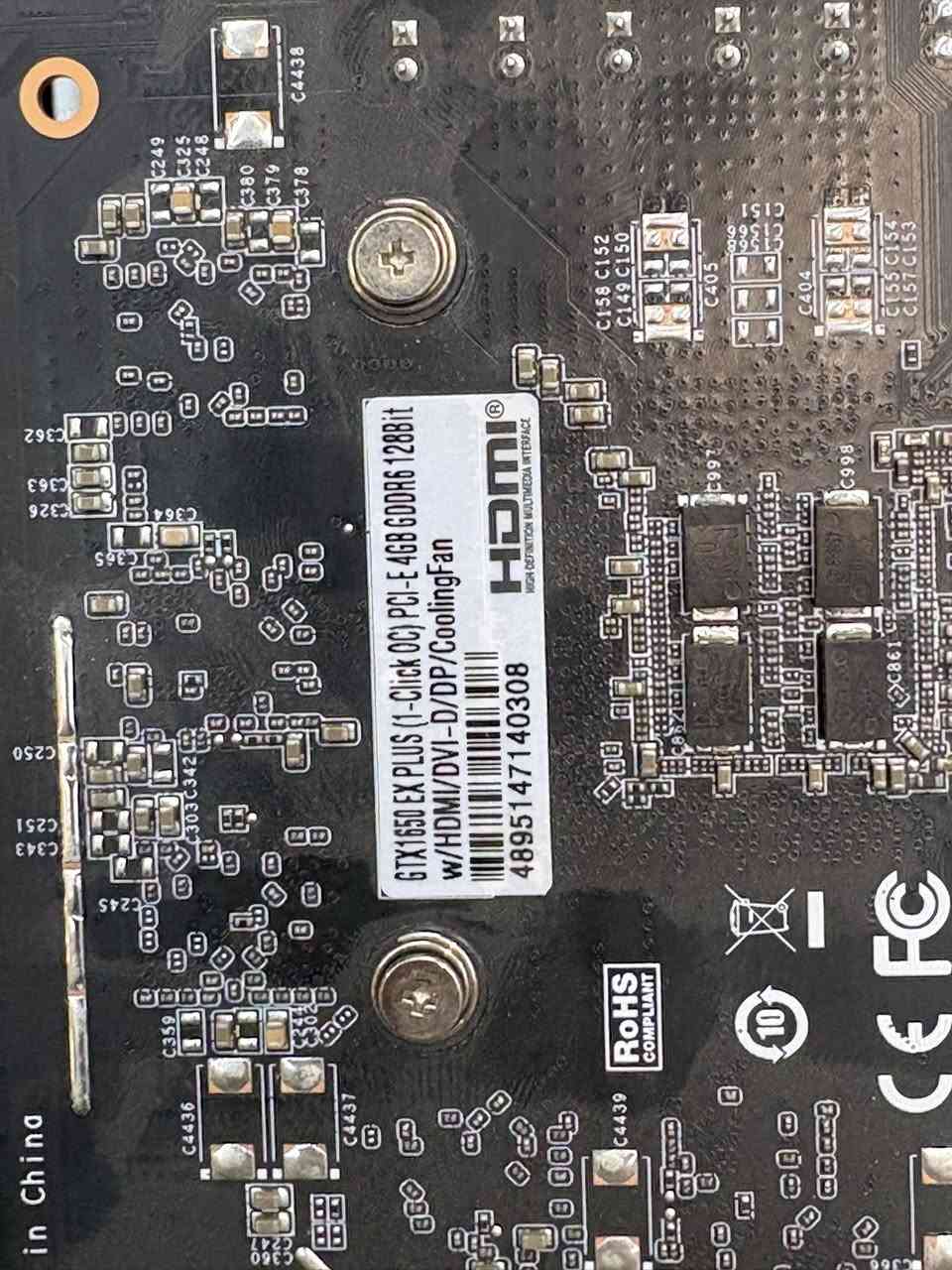 GTX 1650 Galax 4GB
بحالة ممتازة جدًا جدًا بدون كارتون ضمان 6 اشهر للطيبين 
توصيل موجود كذلك وتدللون


**إذا كنت صاحب هذا الإعلان وتريد حذفه لأي سبب، رجاءا أرسل رسالة إلى الدعم الفني**