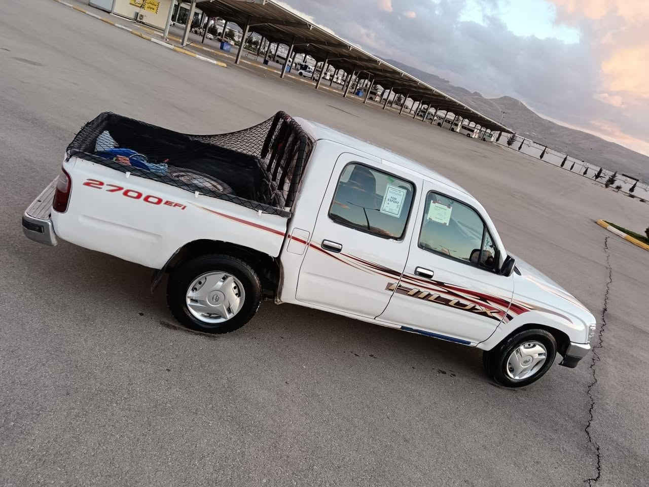 43 گەڵا خــوار هــەموو بازاڕ💰
تـیـۆتا هایـلۆکــس مــۆدێل 2001
مــەکیـــنە ســــپـــــی . GLXفوول
ناوســـــور و دەبـــــڵ چەکمــــەج 
تـــەبــــریـــــد     و     پاوەر 
چـــوار جـام کارەبا و ناوســـــوور
گــێڕومـەکینـەو اکســل بەشەرت
چـــوار تایەو ویــــلی لۆکی لەژێرە 
تــندوتـۆڵــی و تەقەوڕەقە بەشەرت
کارەبایــی هـــەمـــوو گیانـــی ئیش دەکات
دەعامـــی بـــۆ دەعامــــی بـــەشەرت
هــەیکەلی نــمـونە لەجــوانی  . سەیارەکە ئاڕمـی سۆرانی لـەگەڵە بە هــەدیە ئەتدەمێ بەشەرتی ئەوەی ماڵی کەس نەبێت و پارەی کەسی تیانەبێت
شـــوێــن :  ســلێمانــــی
ژم  : ***********
ژم  : *********** السليمانية, العراق
