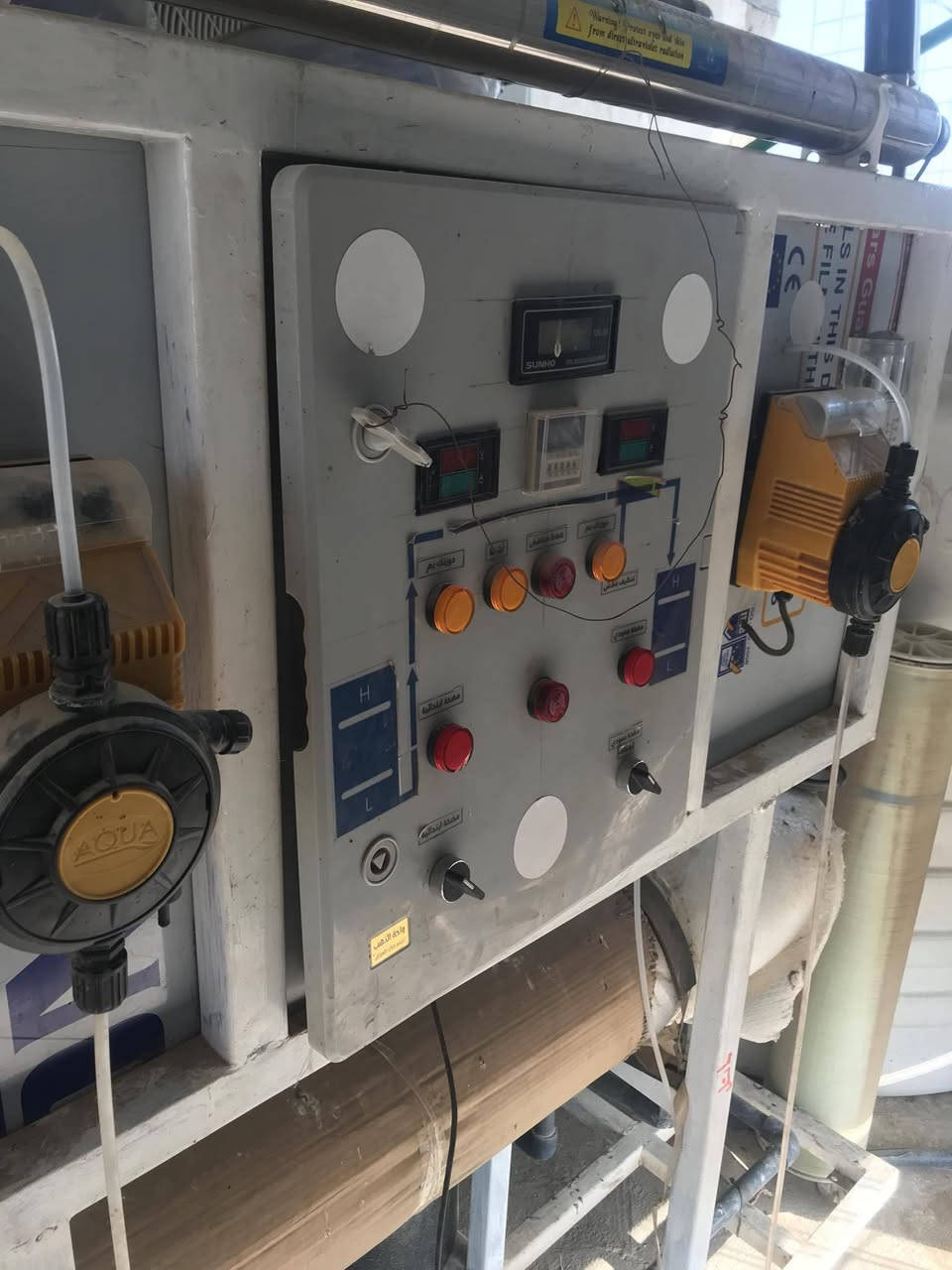 محطه مي ارو للبيع 1000بل ساعه نضيفه استخدام سنه 
واحده كلش نضيفه كامله ويهه متطور ترس خزانت 2000لتر 
أملاحه كلش قليله تحت ال12
للاستفسار ***********
مكان بغداد تاجي قرب كليه الرشيد
