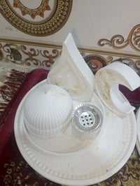 طقم لأربعة • صينية كبيرة • ٧ قطع