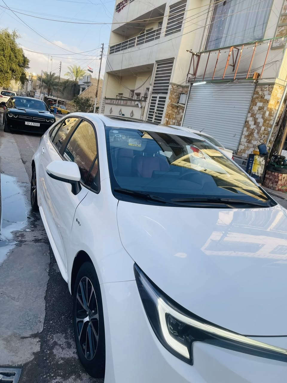 كورلا 2025 مكفولة ماشية 15كرسي كهرباء جلد السعر 153وبيها مجال بسيط مكان بغداد ***********
