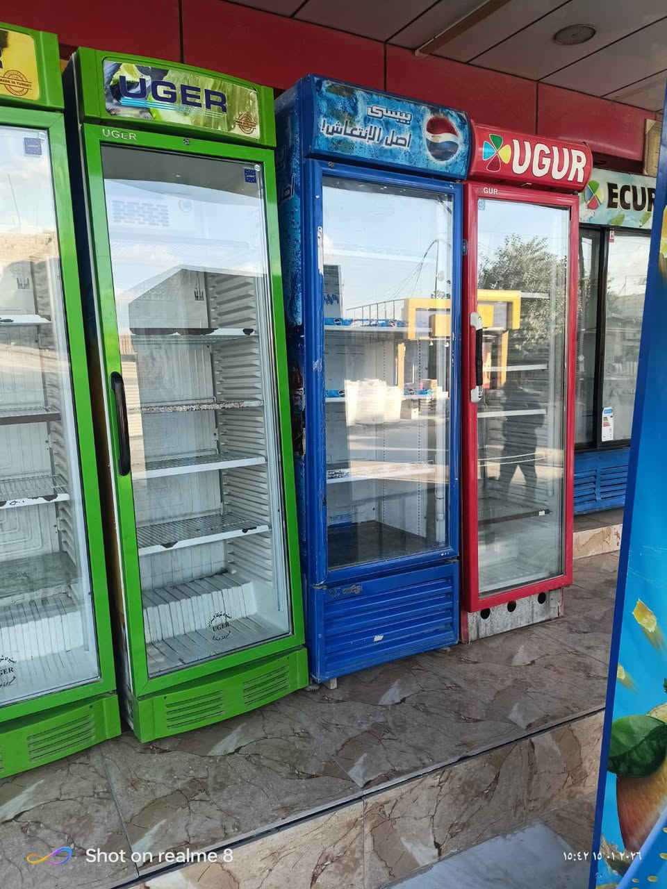 توفرت لدينا انواع البرادات العارضات 
البالة المستعمل اخوو الجديد ماركات عالمية
باب واحد 
مع
بابين 
شرط الشغل والتبريد والنضافة 
شرط مع الضمان
عنوان 
ناصرية مدينة الصدر 
شارع المضخة 
***********
***********
