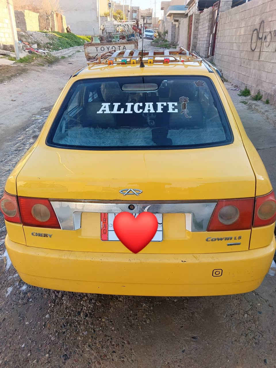 السلام عليكم سياره شيري كوين 2010للبيع كير محرك شرط لا صرف ولا نفخ طخم وايرمنيه شرط تايرات جدد دوشمه داخليه سستم سماعات مع مضخم تدفئه تبريد شرط تبريد ثلج والتدفئه نار هيئه غرامات صفر سنويه 2030رقم الماني بغداد الشرعي بالموصل صاحبي شرط التحويل السعر 34وبي مجال قليل


**إذا كنت صاحب هذا الإعلان وتريد حذفه لأي سبب، رجاءا أرسل رسالة إلى الدعم الفني**