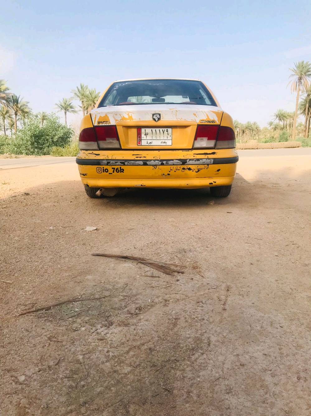 سمند 2010 مكفوله رقم بغداد مشروع وطني گير ومحرك فرنسي بيهه طخه صغيره موضحهه بلصور تحويل گبل تحول .المكان النجف الاشرف  