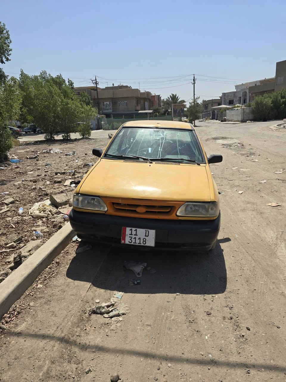 السلام عليكم 
سايبه مكينه وكير وحداديه وشواصي مكفوله  دوشمه جديده
مصفره هيئه وغرمات تحويل مباشر الكشر تجي اتكلب وتاخذ 
السعر 18$ قفل قفل العنوان بغداد البياع رقم الهاتف ***********
