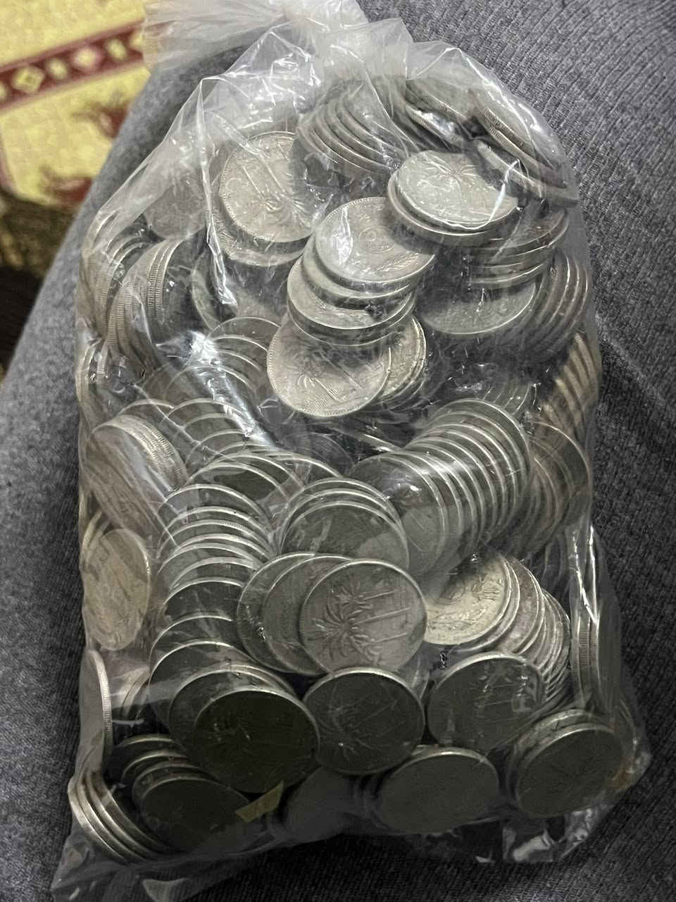 عملات عراقية وزن
٥ فلوس 
١٠ فلوس 
٥٠ فلس 
سعر الكيلو ٦٠٠٠
لايوجد توصيل مكاني الموصل


**إذا كنت صاحب هذا الإعلان وتريد حذفه لأي سبب، رجاءا أرسل رسالة إلى الدعم الفني**