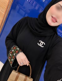 قماش كويتي • شال عباية • مقاسات ٣٨-٤٨