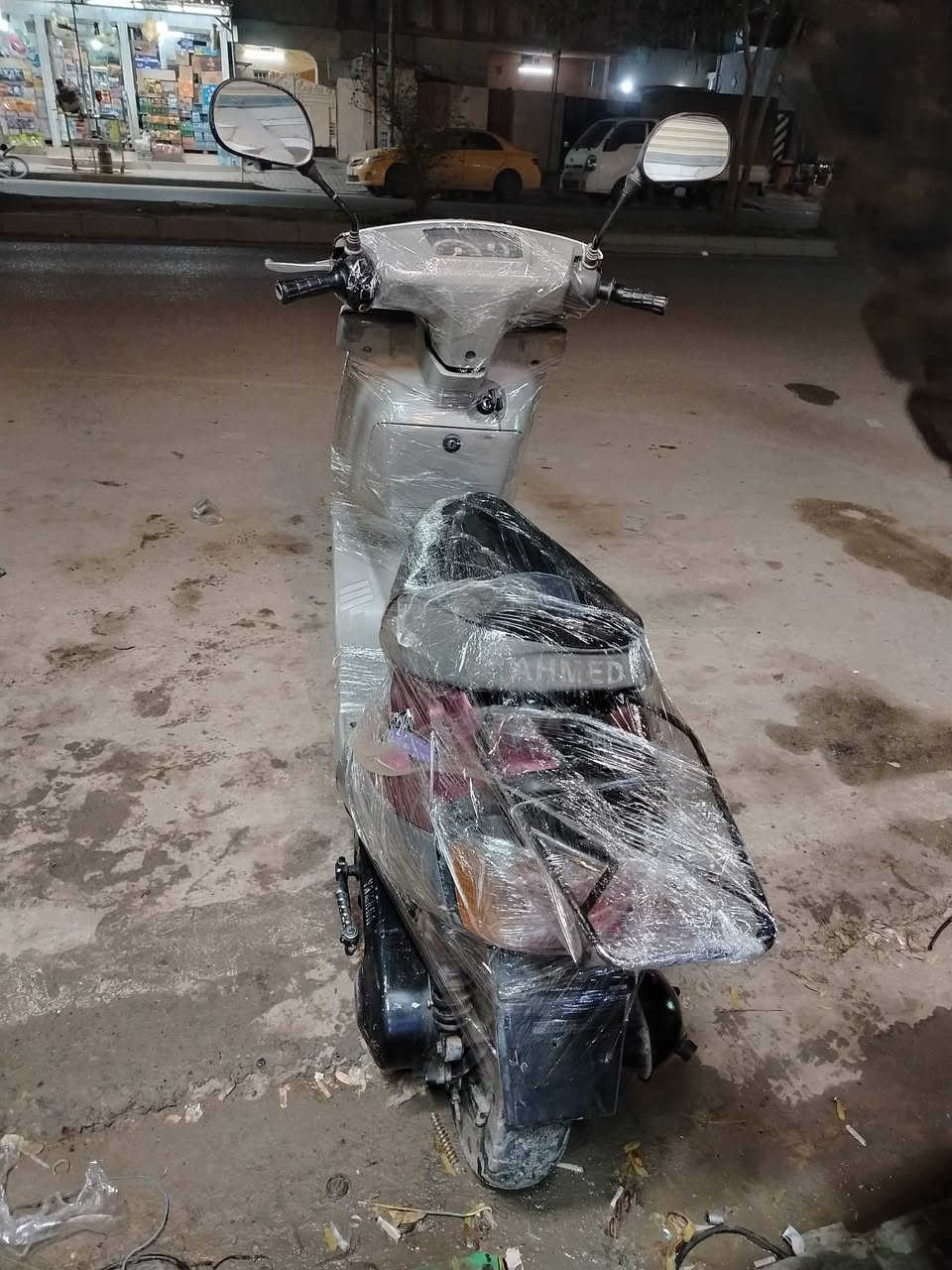 ***********سلام عليكم يماها للبيع كهربيات شقاله سلف بس نقص باتري شاصي بل شرط اكسل بل شرط دراجه ناعمه سعر 200 بي مجال شراي اتصل او خاص
