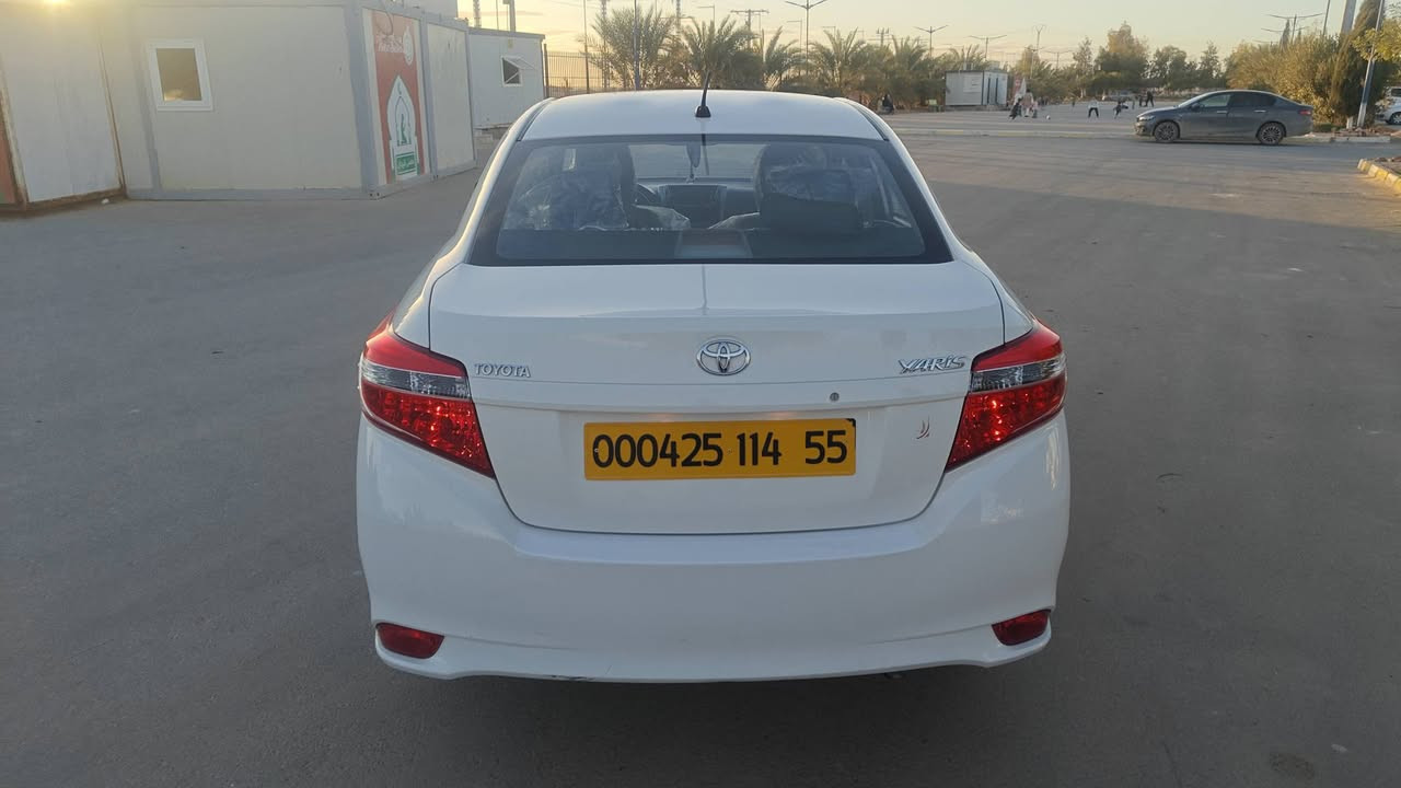 🚗🔥💎 TOYOTA YARIS 💎🔥🚗
📅 سنة 2014
📏 ماشية 170.000 كم
👤 المالك الثاني
✨ سيارة نقيّة نقيّة
🎨 00 صبيغة
🔧 00 عوادة
🧱 00 فْرْوَة 🧊🧊🧊مبرد شغال 🔥🔥المسخن شغال 
💪 محرك قوي يخدم 100%
⛽ اقتصادية بزاف في الوقود
🛣️ ممتازة للمدينة والسفر
ميكانيكها رابي بارك زيرو مصروف
📄 أوراقها كاملة وقانونية
🚀 تركب وتدي بلا صداع
🚫 بلا مصاريف
🚫 بلا قلق
💰🔥 سعر البيع: 350 مليون 🔥💰
🔥 قابل للتفاوض في حدود المعقول 🔥
📍📌 الولاية: تقرت
👀 المعاينة مرحبا بها
📞📞📞 للاتصال: 0655984467
⚠️ الجادين فقط
🤝 ربي يبارك للمشتري
🚨🚨🚨🚨🚨🚨🚨🚨
🔥🔥🔥 أول واحد يعيّط يربحها


**إذا كنت صاحب هذا الإعلان وتريد حذفه لأي سبب، رجاءا أرسل رسالة إلى الدعم الفني**