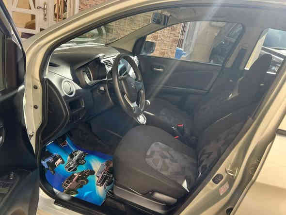 بسم الله الرحمن الرحيم..
‎السلام عليكم..
‎السعر ٧٩ ورقة بيها مجال جدا جدا بسيط  (٧٩٠٠)
‎١. سوزوكي سيليريو ٢٠١٩ خليجية بدون صبغ ( بيها بارد و تكحيل كارت بالدوسة + كم شخط بالدعاميات فقط) وسونار جديد موجود 
‎٢. ماشية ٢٧ الف كيلو فقط 
‎٣. مواصفات اعتيادية بالنسبة لفئتها ( ويل كب + كشن لونين + شاشة + مسجلها البلادي موجود + تحكمات + بلوتوث على اخره من مواصفاتها الاعتيادية) 
‎٤. محرك ٣ سيلندر تنفس طبيعي 
‎٥. رقم بغداد الدولي بأسمي وهزة جديدة  
‎٦. مكانها بغداد وللأستفسار اكثر ***********
