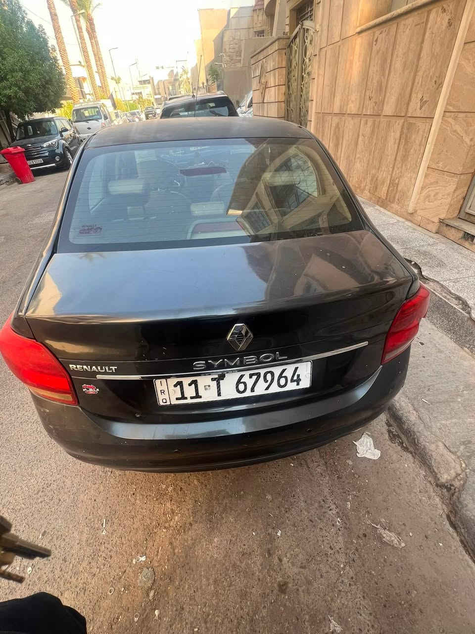 رينو سمبل موديل ١٩ ماشيه ١٢٥. ب اسمي  صبغ ثلاث قطع  سونار مرفق عنوان بغداد الجديده  ***********  السعر٦٤  مجال بسيط.
