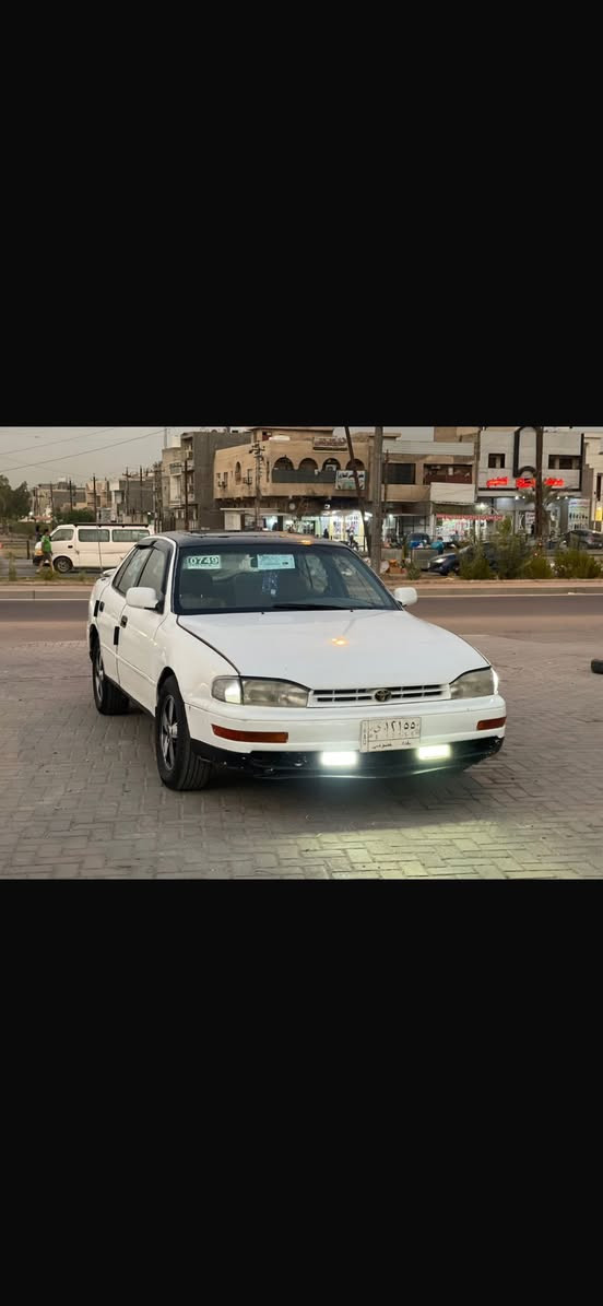 السلام عليكم للبيع تويوتا كامري موديل 93 كير اوتماتيك رقم بغداد
مكينه حجم ٦ سلندر 
مكينه وكير مكفولات حداديه جاهزه
السعر ٤٥ ورقه السياره جاهزه بدون نقص
مكان السياره بغداد ظباط حي الجهاد
للاتصال ***********
