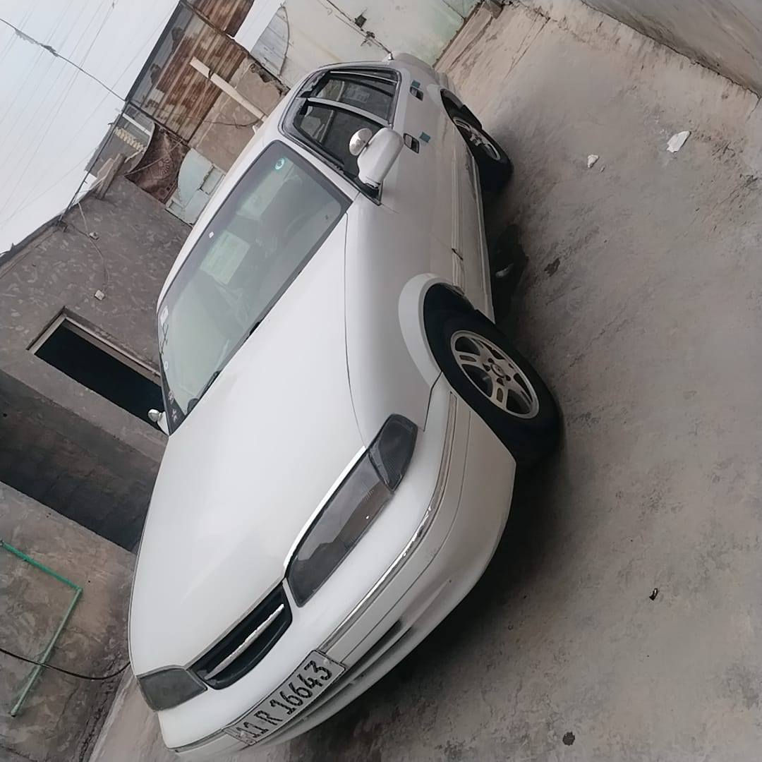 السلام عليكم
دايوبرنس فراشة ١٩٩٦ محرك ٢٠٠٠ مفتوح 
كير محرك كفالة. تبريد شغال. كهربائيات كلهة شغالة عدا الجام الخلفي . سيارة مصبوغة عام للجمالية فقط بيها طخة بلباب الخلفي اليمنة ورجعت بي دي ار وشوفة عينكم سيارة جديدة.. مكاني بغداد التاجي والسعر ٤٥ وبيها مجال 
ترهم مراوس مع الفرق زايد ناقص مو مشكلة
للتواصل  ***********
***********
