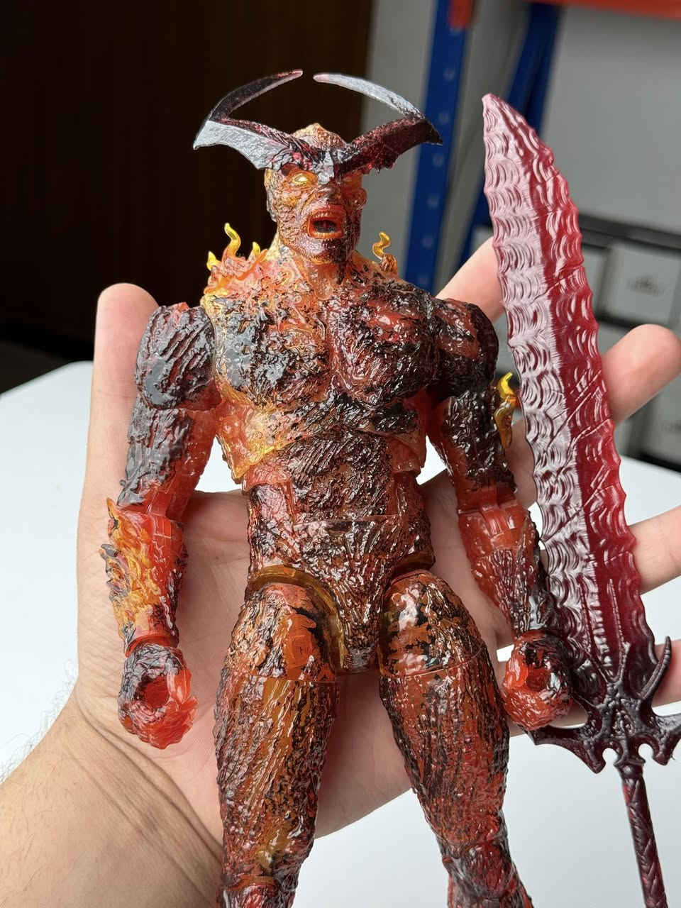 قطعه نادره من مجسم سورتور  عملاق النار من مارفل
فلم Thor: Ragnarok تفاصيل دقيقه 
الطول ٣٣
طول السيف ٢٦
السعر ٧٥ الف


**إذا كنت صاحب هذا الإعلان وتريد حذفه لأي سبب، رجاءا أرسل رسالة إلى الدعم الفني**