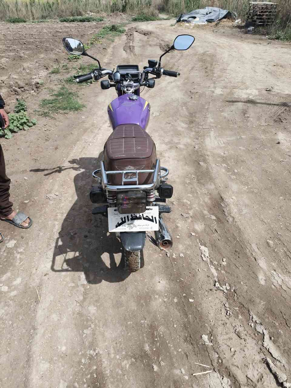 سلام عليكم دراجه يراني للبيع موديل 2024 دراجه كامله اوراق موجوده مكاني ابوغريب رقم ***********/***********

