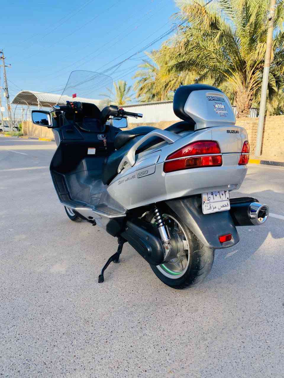 للبيع سكاي ويف 650نص فول 
مواصفات /مري شفط ABSكير عادي واوتو 
دراجه رمبه صار سبوع من طلعتهه من رمبه 
دهن موتل بانزين كله محسن مكاني با***********
الدراجه ماشيه 38السعر26ورقه مكفوله كفاله عامه الدراجه جيب اقوه فيتر وتعال
