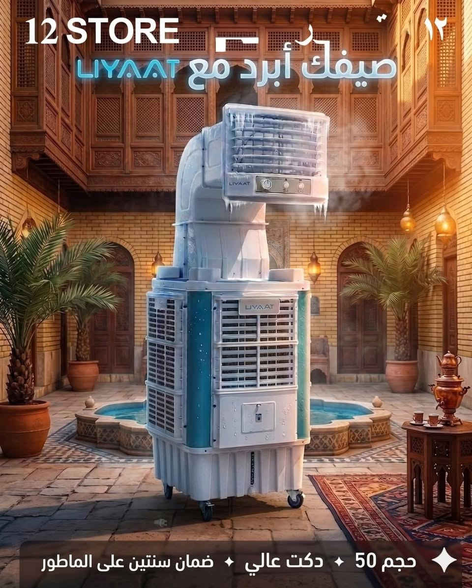 الأسعار تنافسية مناسبة 
مبرده دكت
من شركة فروزا
التي اثبتت بجداره
من حيث المتانه
وقوة الهواء
واقتصادية بالكهرباء والماء 
وحلفاة معالجة للروائح الكريهه
وضمان بكل المبرده
🌏 العنوان ذي قار قضاء الفجر خلف مدرسة صنعاء مقابل مجمع الاخوين الجديد هاتف ***********
#فلتر_تعديل_الصوت
#للأجهزة
#دينار #للأجهزة #الكهربائية

