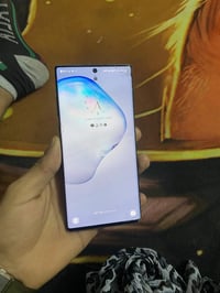 غالاكسي نوت 10 بلاس ذاكرة 265 رام 12 غيغا جهاز يخبل مبدل ضهر وبي كم فط...