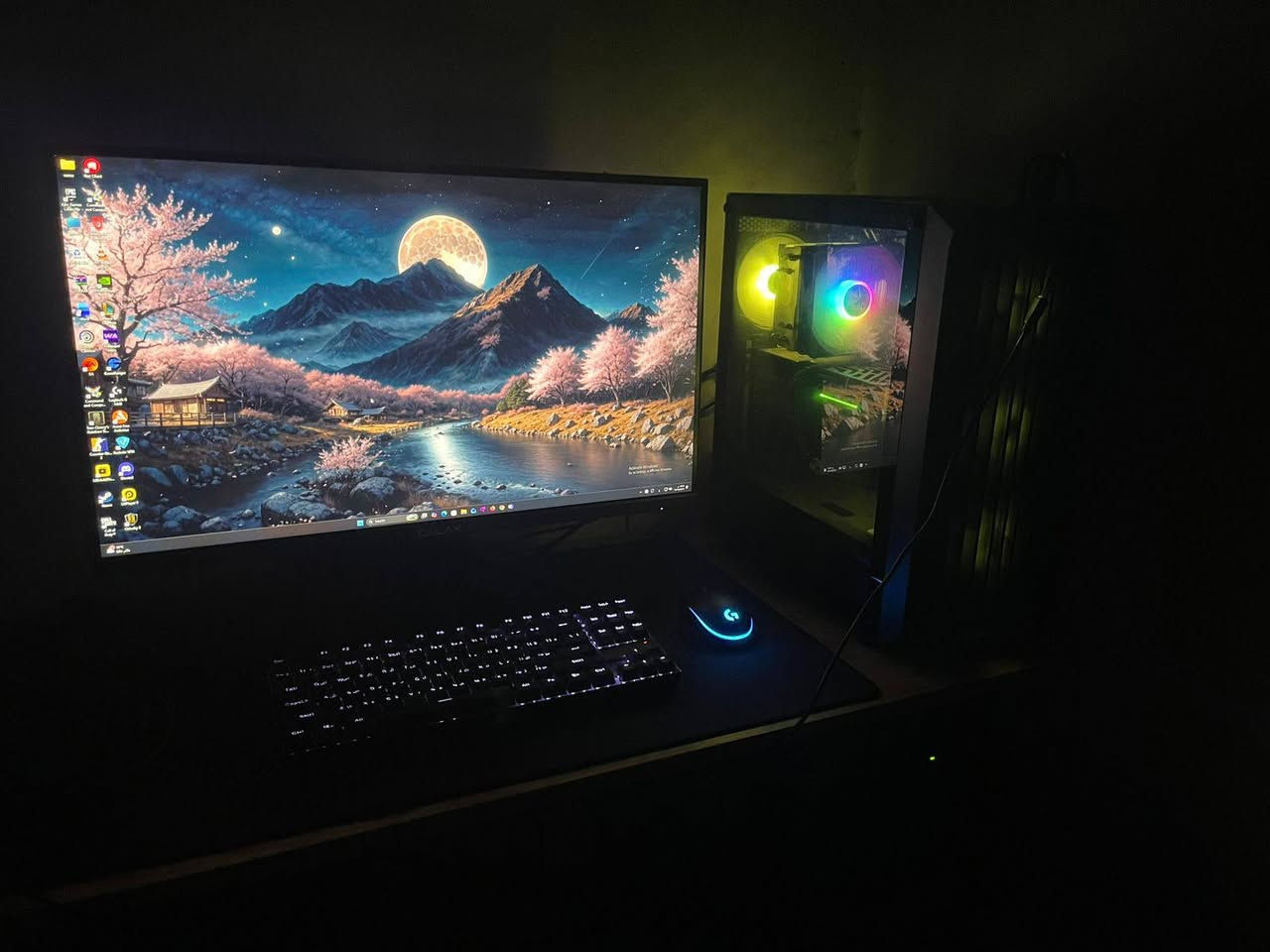 السلام عليكم
pc للبيع بمليون و٥٥٠
كرت شاشه 5060 palit
ram 32g
بورسبلاي 650 برونز 
هارد 1t 5000 m2
core 5 14400f
شاشه 27 2k 180hz
كيبورد ريد دراكون 
ماوس لوجتك 102
يوبي اس حجم 2000
مكاني بغداد حي الجامعه 
***********
الحاسبه جديده استخدام قليل
