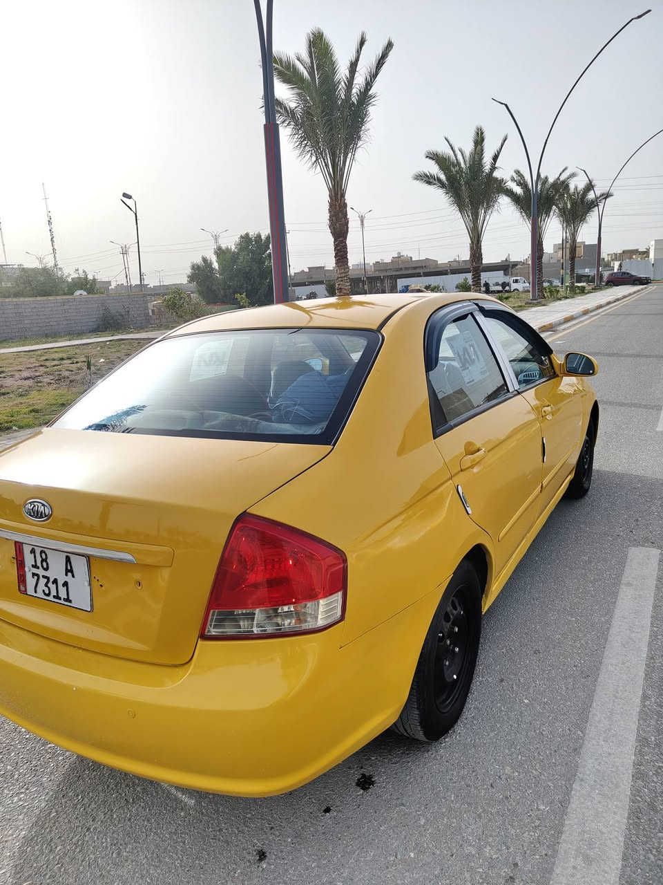 السلام عليكم سبكتره للبيع مديل 2008 رقم بابل انكليزي تحويل ثاني يوم سنويه جديده هيئه وغرامت مصفره حادثه جاملغ فقط حداديه تخم تاير كله جديد كير ومكينه كفاله جاهزه السياره من كلشي السعر 78 وبيه مجال حك الجيه رقم الهاتف *********** مكاني كربلاء
