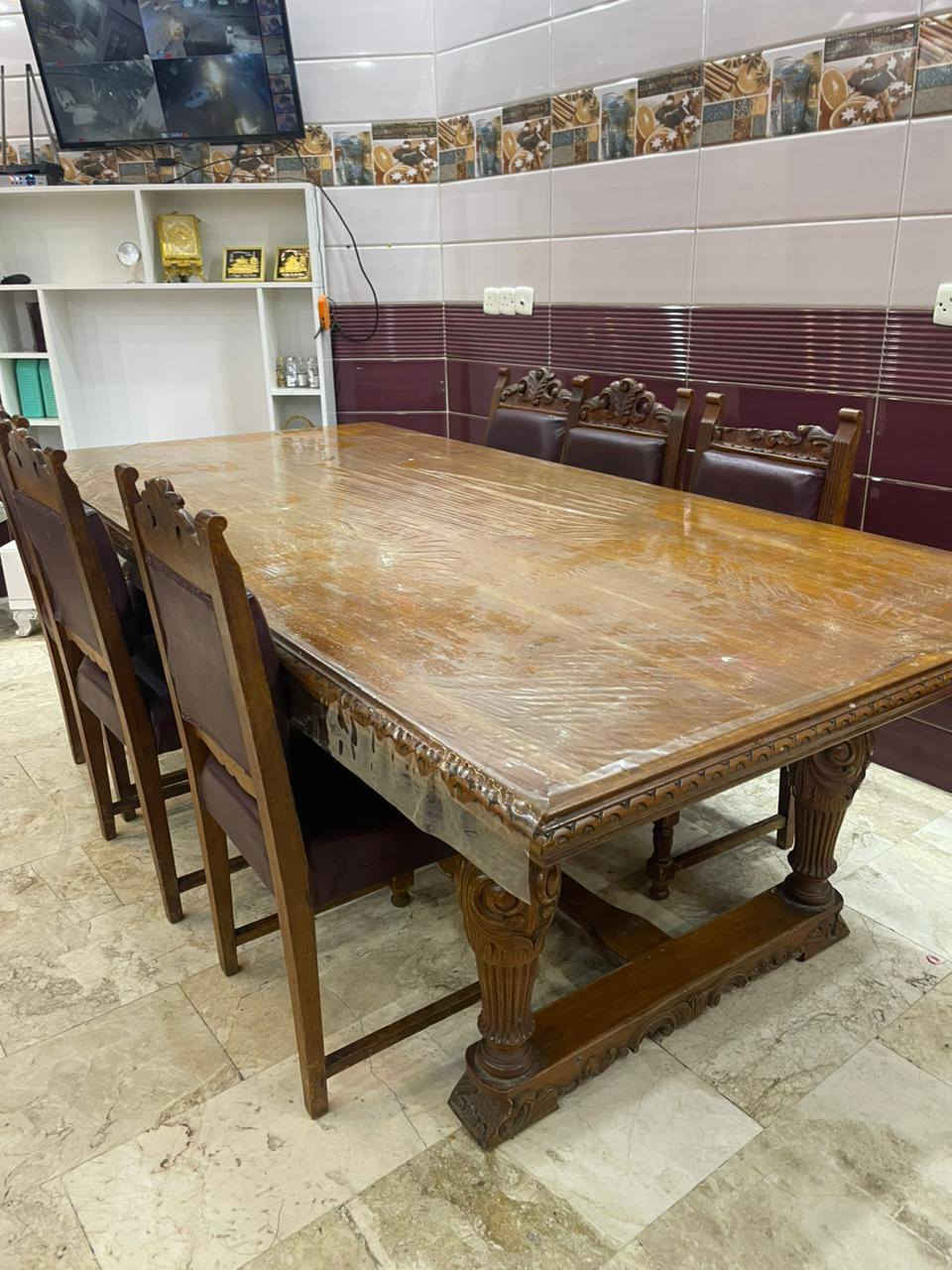 ميز طعام للبيع خشب صاج تكمه اي ضرر مابيه عالفحص ابيعه يتكون من 6كراسي سعره 150الف وبيها مجال مكان زيونه اللي تريده فقط خاص وبخدمتكم


**إذا كنت صاحب هذا الإعلان وتريد حذفه لأي سبب، رجاءا أرسل رسالة إلى الدعم الفني**