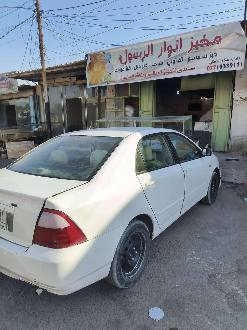 السلام عليكم كورولا بيكاتشو موديل 2006 محرك 1600 مصبوغه عامل السياره راعيها موجود مداور ثاني يوم السعر 50 وفي مجال الاتصال على الرقم ***********
