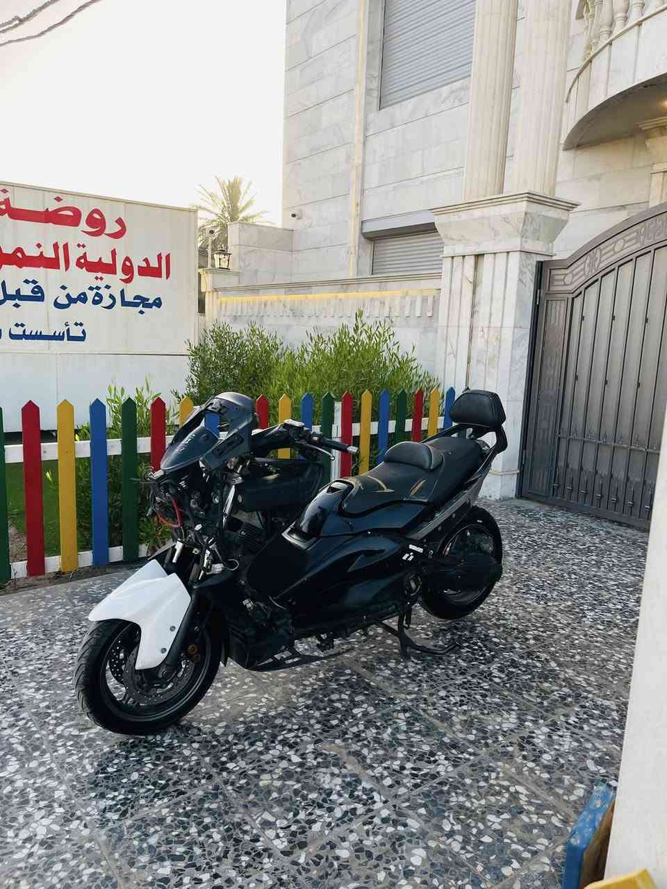 سلام عليكم للبيع دراجه تي ماكس موديل 2011مكينه بلاديه بيها تزويد رياضي عنابير بريك رياضي فلنجات رياضيه كلجات رياضيه وصالنصه رياضي كله اصلي دراجه هاون شلعه ومعدل جيب فيتر وافحص تقتنع يله تاخذه السعر مليونين 650بيها مجال قليل مكاني بغداد الدوره شارع 60رقمي ***********
