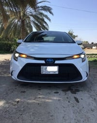 للبيع فقط كورلا2021 هايبرد وارد امريكي حادثها طخة بالجاملغ الامامي مبد...