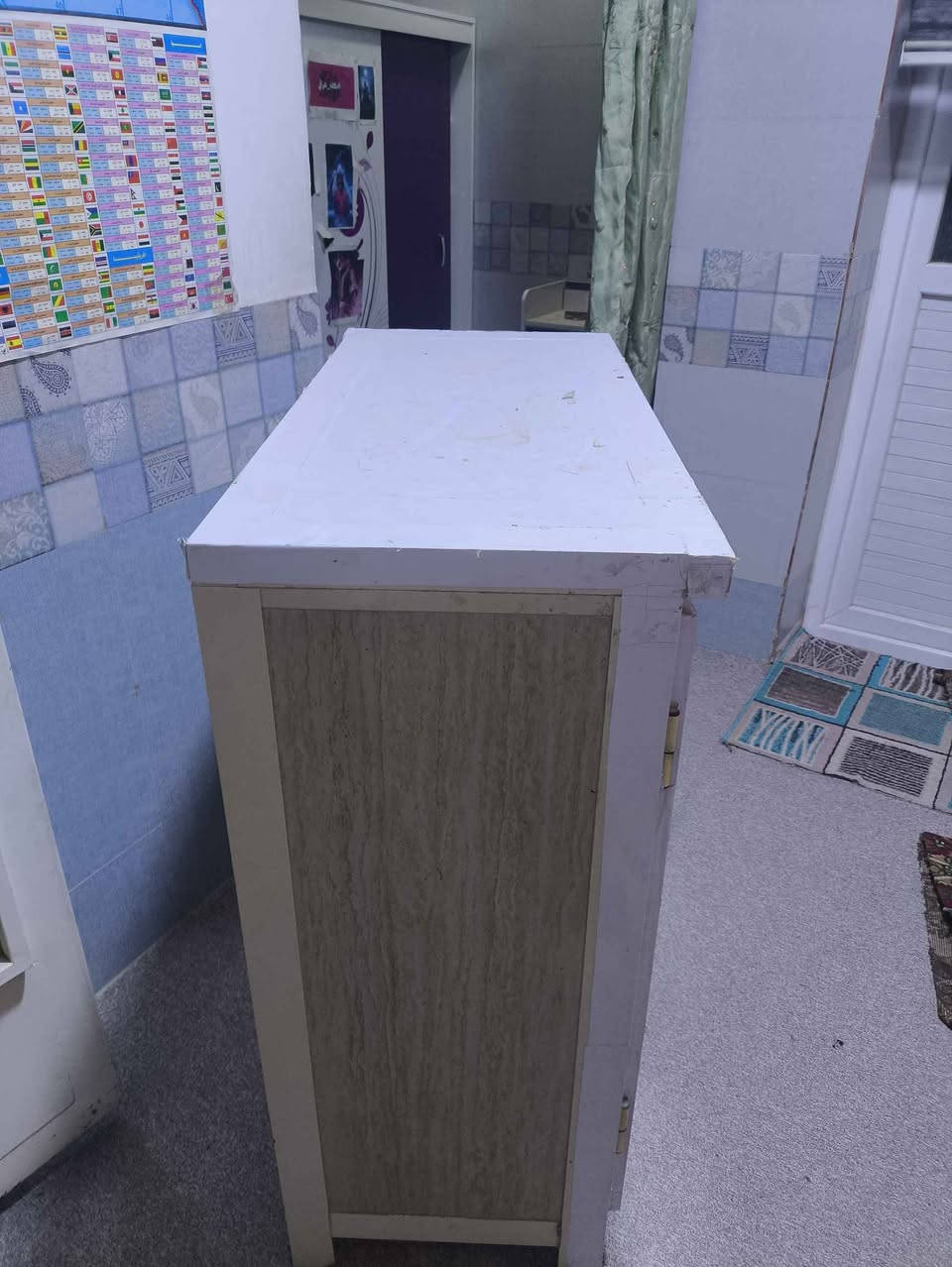 ميز 
او جزامة 
او ميز لغراض المطبخ
او اي استخدام تحتاجو بي 

من 3 ابواب و مجر
كل باب بي ٤ رفوف 

المكان 📍 كربلاء مركز المحافظة 
السعر 💸 40 الف كربلاء, العراق


**إذا كنت صاحب هذا الإعلان وتريد حذفه لأي سبب، رجاءا أرسل رسالة إلى الدعم الفني**