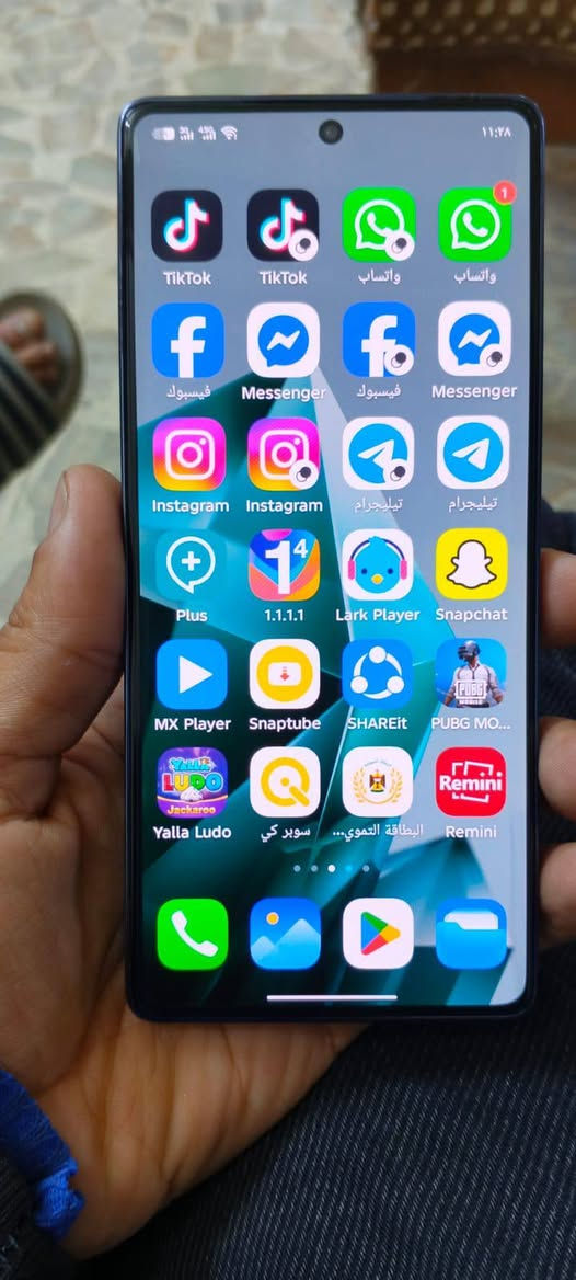 نوت 40 عدل  شاشه املد ذكره 256رام 8 +5 شحن45واط وشحن لاسلكي مكفول من اي تصليح بطاريه5000


**إذا كنت صاحب هذا الإعلان وتريد حذفه لأي سبب، رجاءا أرسل رسالة إلى الدعم الفني**