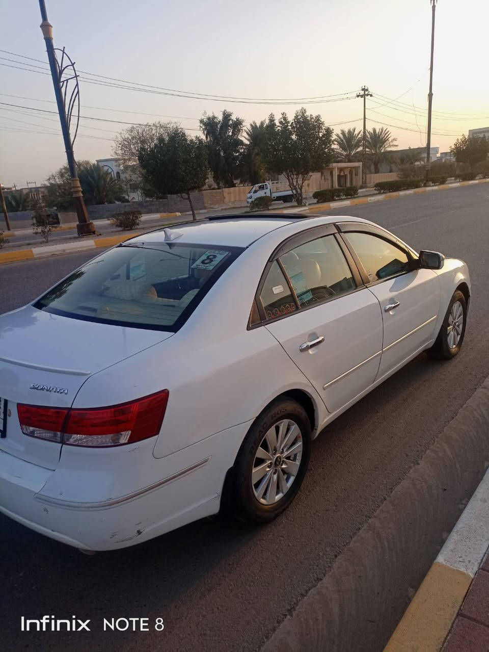 للبيع سوناته خليجي 2011
محرك 200 دوش المرغوب
فول مواصفات
شاشه
تنته صقف
اشاير بل امري
تحكم استيرن
كامره خلفيه
تدفه تبريد
تبريد ثلج
رقم مميز
تحويل ثاني يوم
داخلها حلو السياره متصرف عليها ألف جاهزه من كلشي بيه طخه خفيفه بين الباب الأيسر ولجاملق   السعر135 لستفسار اتصل *********** مكان الرمادي السجاريه
