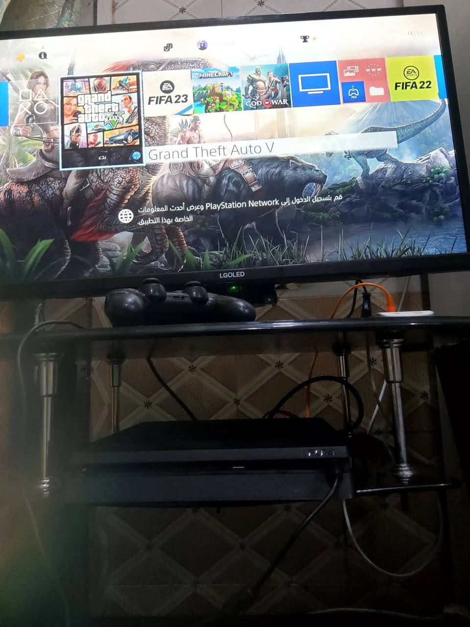 بلي 4 اون لاين للبيع مع اربع اقراص موضحات بصور
ذاكره 500k
مع لعبه ماين كرافت 
وقرص فيفا23 
وقرص كود اوف فور 
وقرط جي تي اي 
وقرص ردد ردبيشن 
سعر خاص


**إذا كنت صاحب هذا الإعلان وتريد حذفه لأي سبب، رجاءا أرسل رسالة إلى الدعم الفني**