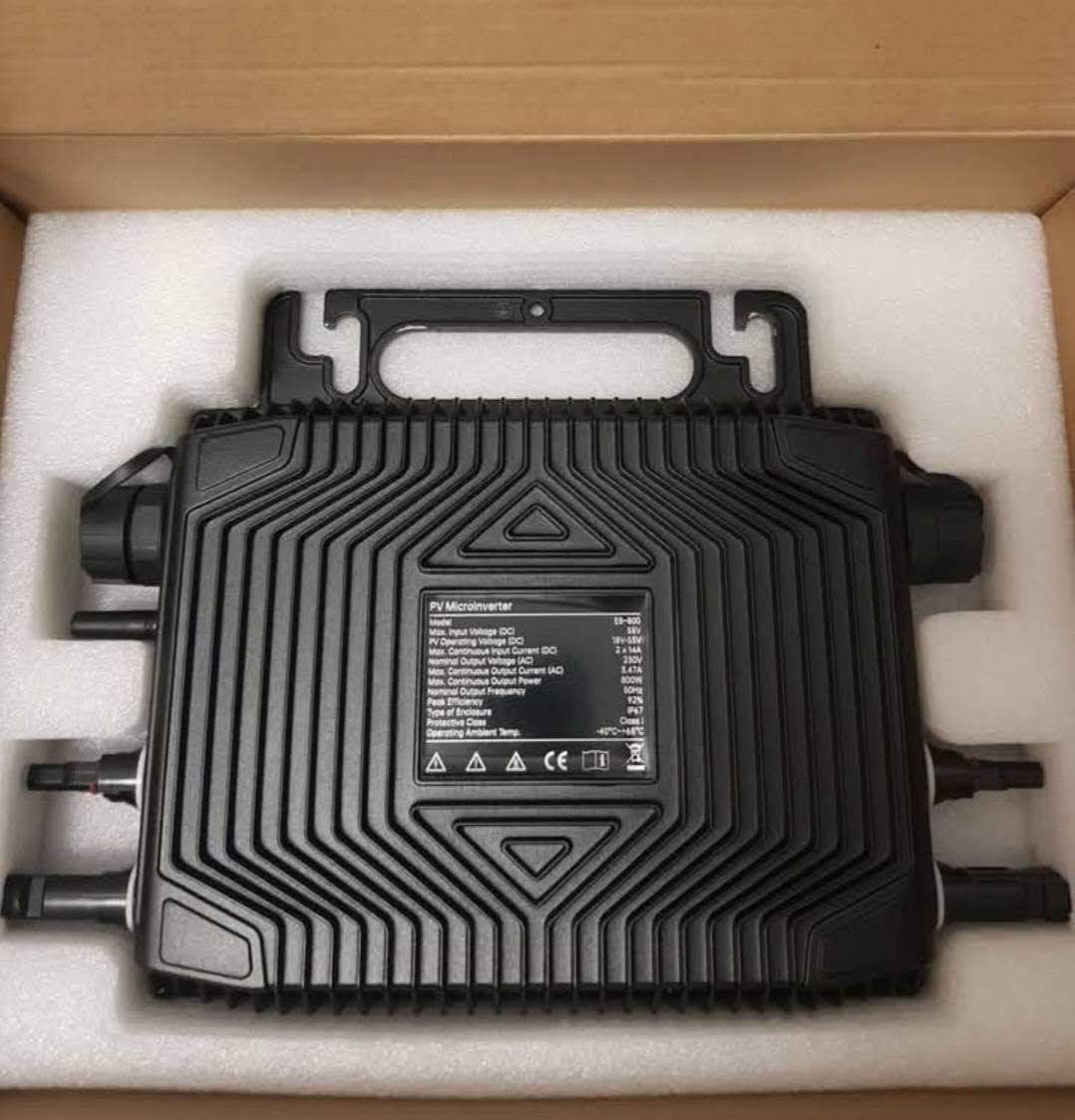 السلام عليكم 
مايكرو انفيرتر 800W 3.47A 
يشتغل مباشرة عالطاقة الشمسية بدون بطاريات 
السعر 75 
 التوصيل الي جميع المحافظات -العراق


**إذا كنت صاحب هذا الإعلان وتريد حذفه لأي سبب، رجاءا أرسل رسالة إلى الدعم الفني**