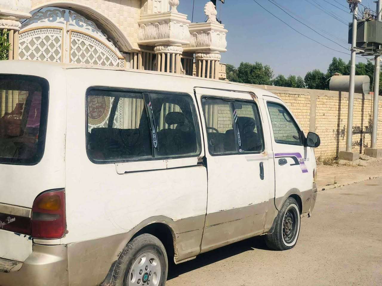 كيا بريجو موديل 96 رقم انكليزي سنويه باسمي تحويل مباشر
كامله شغاله تخم تاير جديد كير نمرة رابعه تفلت ومكينه جديد شواصي 3 مصلح المكان بغداد السعر 38 مصفر هيئه وغرامات المكان بغداد المعامل ***********
