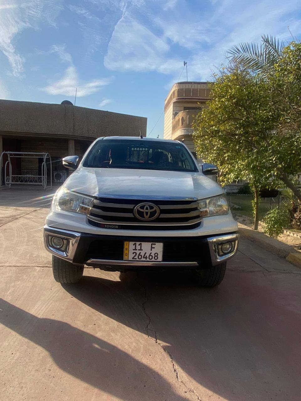 هايلوكس 2016 
فور ويل
سونار مرفق بالمنشور
السعر 215 وبيها مجال بسيط 

مكاني بغداد الشعب 

***********
