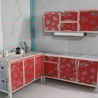 كاونتر أرضي • متر ونص • سنك مرمر صناعي