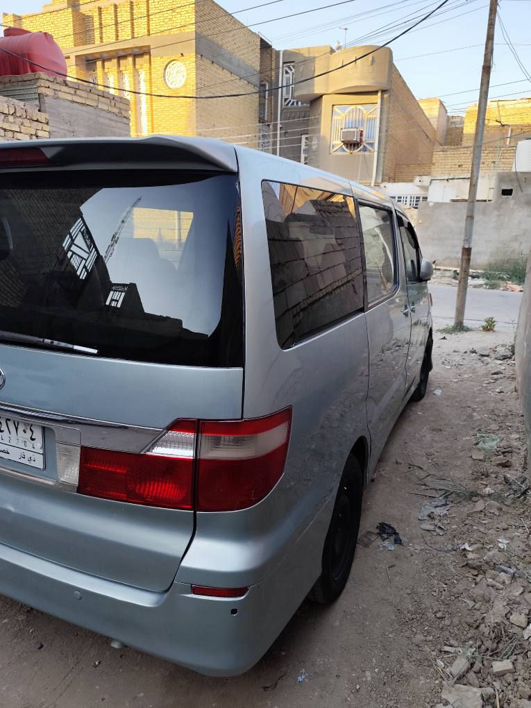 تيوتا الفارد ياباني المكينه ٤ سلندر 
تخم تاير و حداديه وكهرباءيات كلها جاهزة 
للتواصل *********** الشطره, ذي قار
