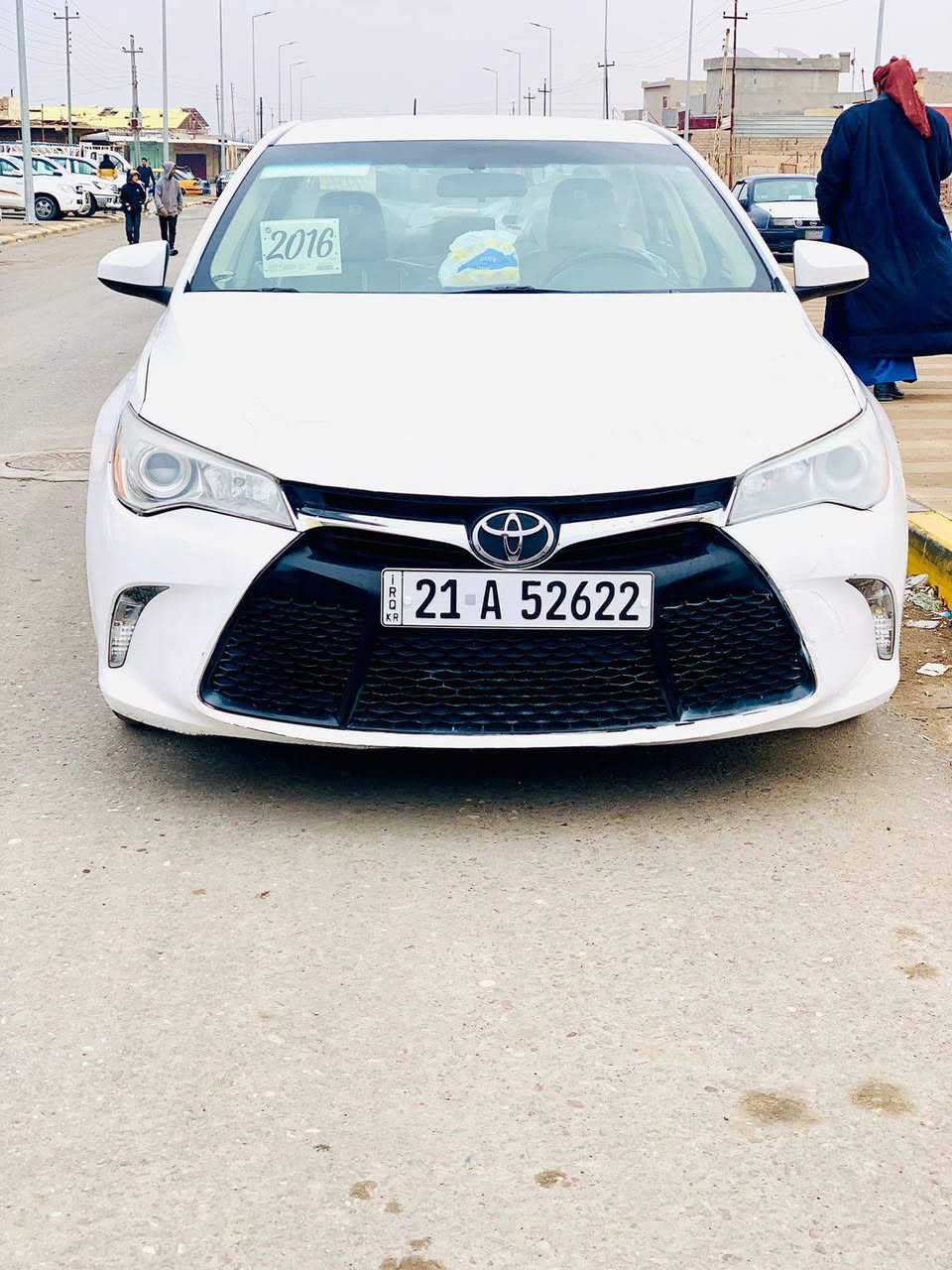 السيارة للبيع
كامري 2016  
رقم سليمانية 
السياره مكفولة  وتحويل مباشر 
 السيارة بيها قطعتين بنيد وچاملق 
مابيها اي دواخل  
 للاستفسار
***********
***********
