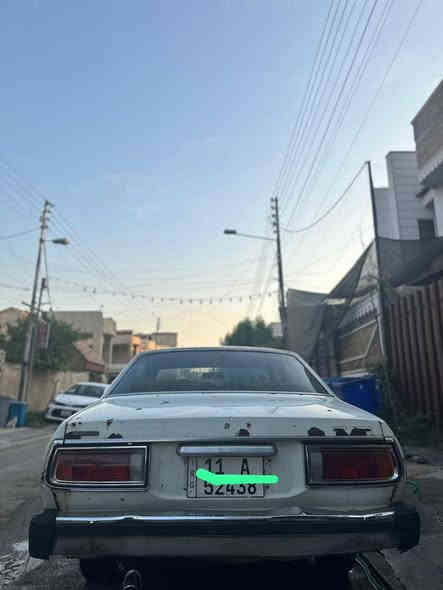 السلام عليكم نيسان داتسن ابو حديبة او قمبورة 
موديل 1979 السيارة ابلادية ونظيفة وداخلها نظيف رقم بغداد الدولي نقصها فقط صبغ السعر 40 ورقة بيها مجال بسيط 
***********
